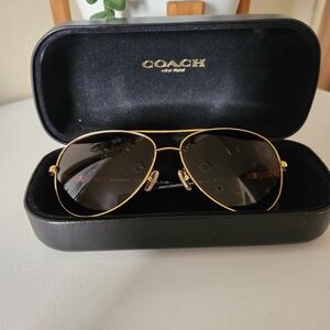 COACH aviator sunglasses